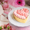 Charming Heart Cake Tin, cake gift, cake, gourmet gift, gourmet, mother's day gift, mothers day