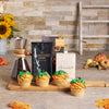 Flavors Of Fall Gift Set, fall gift, fall, thanksgiving gift, thanksgiving, gourmet gift, gourmet, cupcake gift, cupcake, coffee gift, coffee
