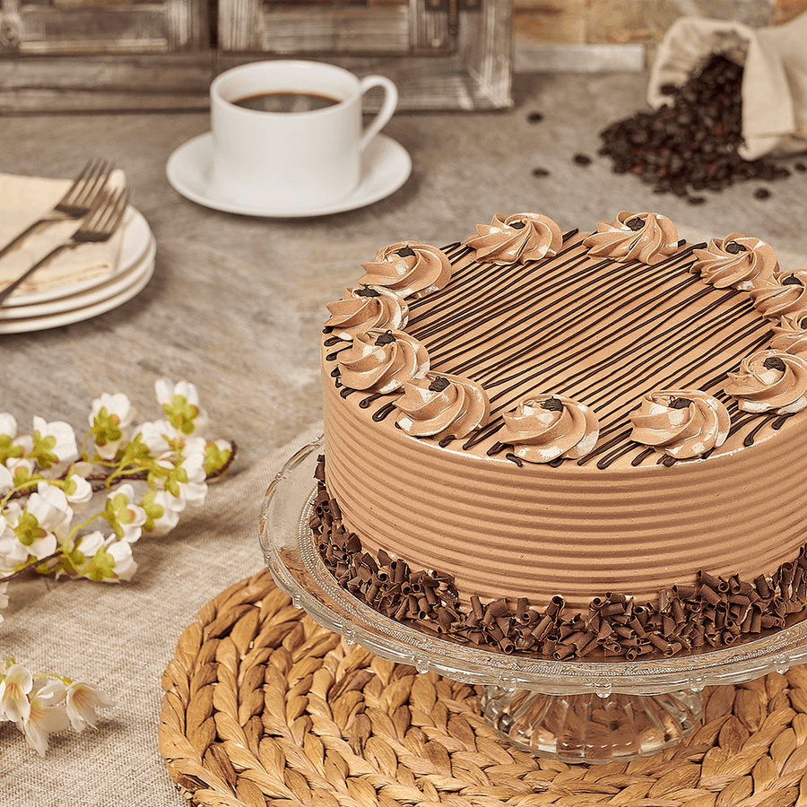 Large Hazelnut Chocolate Cake, cake gift, cake, dessert gift, dessert, baked goods gift, baked goods