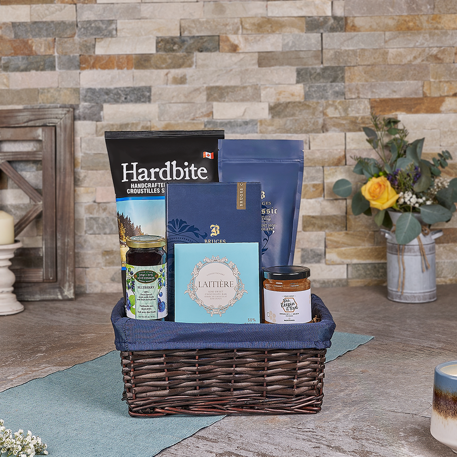 Simple Kosher Snacking Basket, kosher gift, kosher, snack gift, snack, Canada delivery