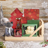 Sweet Christmas Sleigh Gift Basket, christmas gift, christmas, holiday gift, holiday, gourmet gift, gourmet