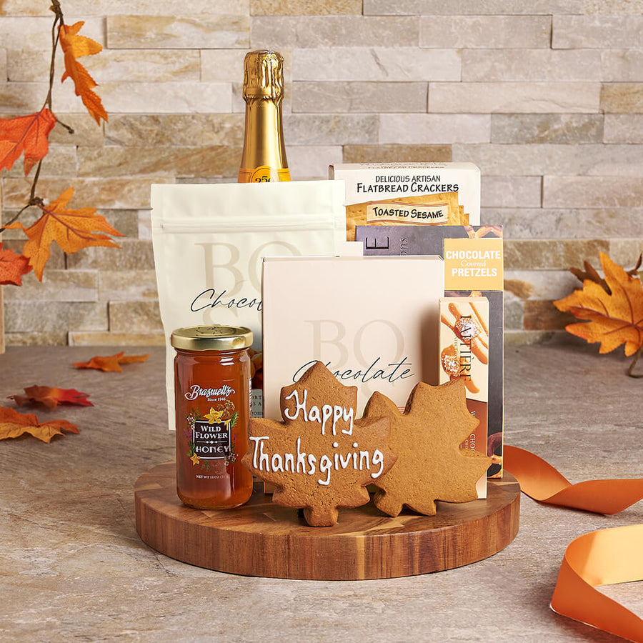 Sweet Thanksgiving Celebration Set, champagne gift, champagne, sparkling wine gift, sparkling wine, gourmet gift, gourmet, thanksgiving gift, thanksgiving