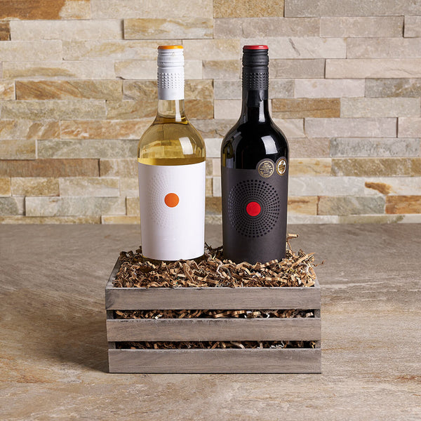 Wine Duo Picnic Gift Crate wine gift baskets Canada delivery