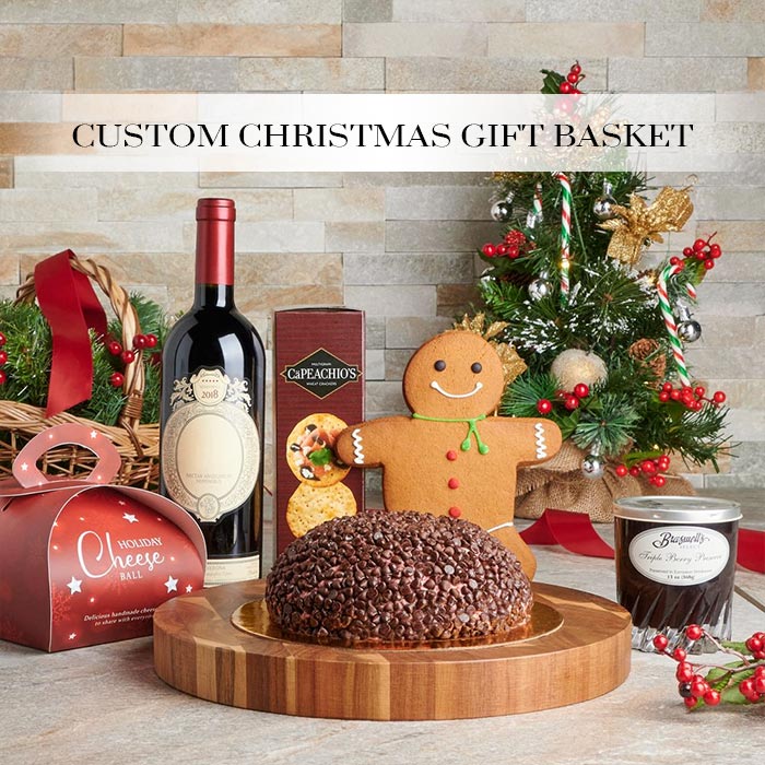 Custom Xmas Gift Baskets
