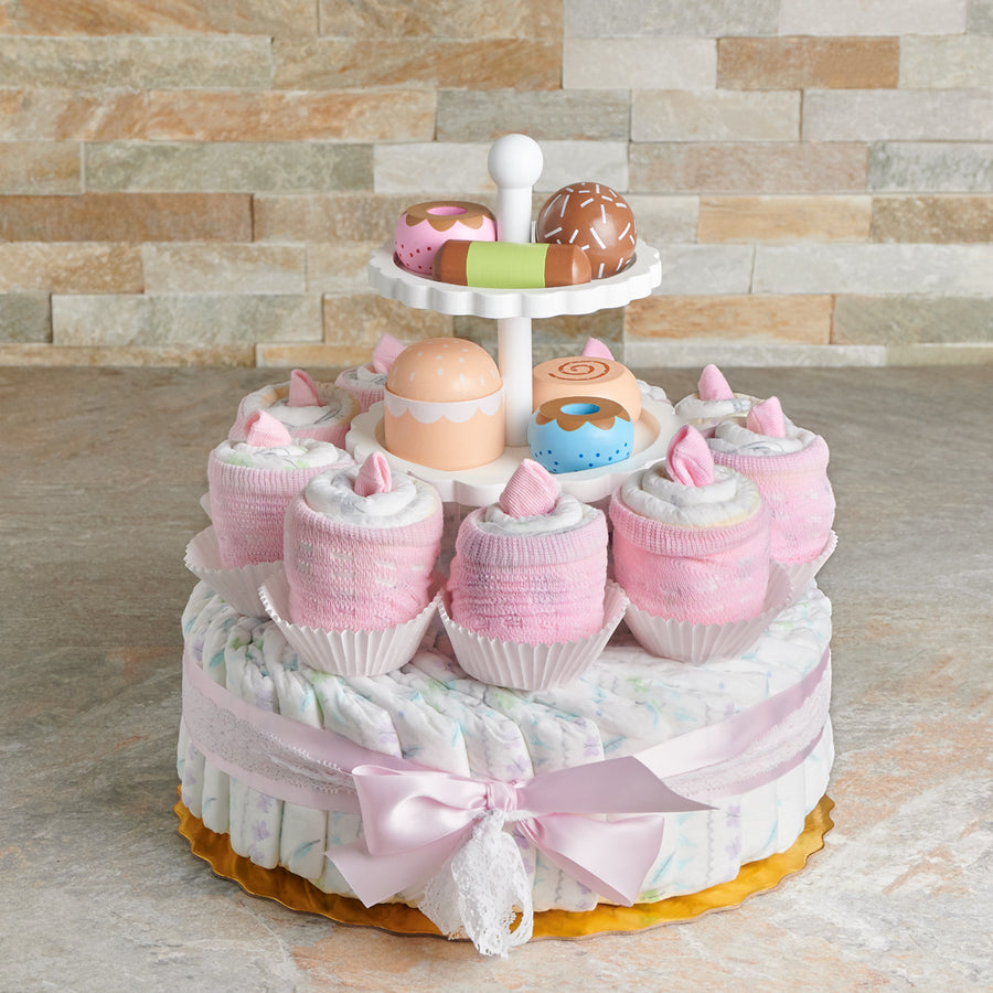 Baby Girl's Practical Gift Set, baby gift, baby, baby girl gift, baby toy, baby toy gift