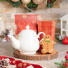 Christmas Tea Gift Basket, christmas gift basket, christmas gift, christmas, holiday gift, holiday, holiday gift basket, tea gift, tea gift basket, tea