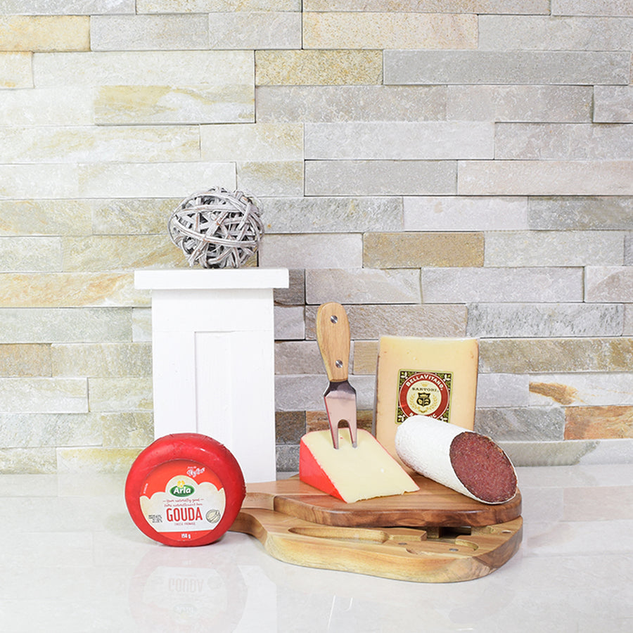 Cheese and Salami Deli Gift Set