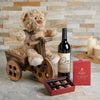 Beary Dear to Me Gift Set, Valentine's Day gifts, wine gifts, chocolate gifts