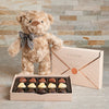 Great Chocolate & Bear Gift Set, chocolate gift, chocolate, gourmet gift, gourmet, teddy bear gift, teddy bear