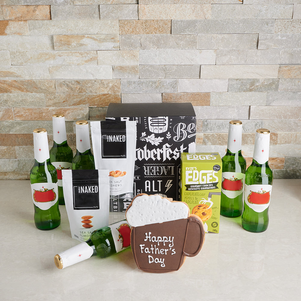 Salty & Sweet Father’s Day Beer Gift Set, father’s day gift baskets, gourmet gifts, gifts, beer, father’s day