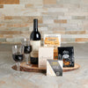 Scrumptious Wine & Appetizer Board, wine gift, wine, gourmet gift, gourmet