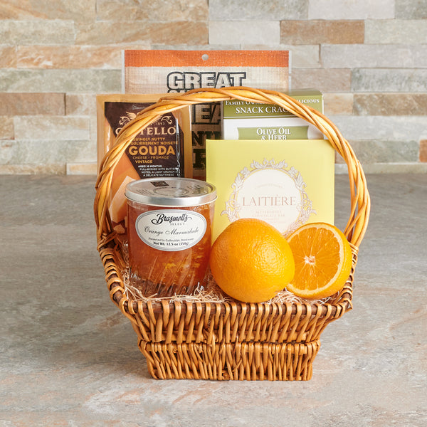The Easy Life Snack Basket gourmet gift baskets Canada delivery YORKVILLE'S Canada