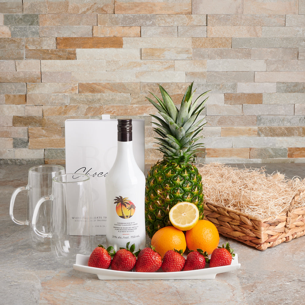 Tropical Flavors Liquor Gift