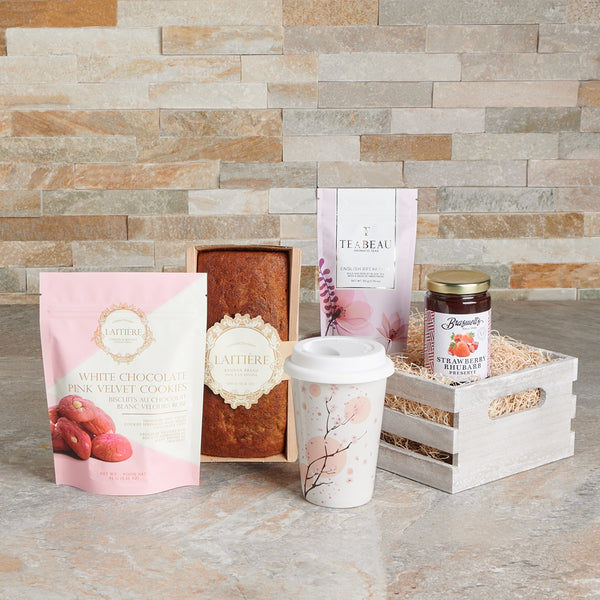 The Sweet Tea Time Gift Basket tea gift baskets Canada delivery YORKVILLE'S Canada