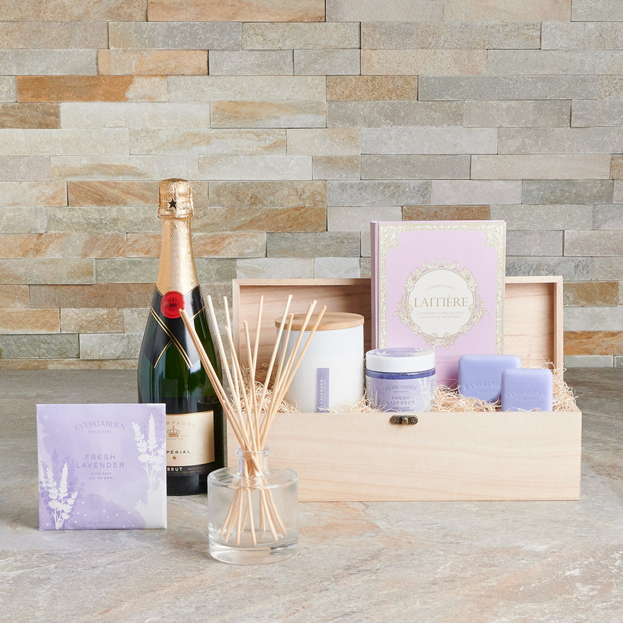 bar soap, bath salts, bath and body, bath, Spa, Chocolate, candle, wine tools, Sparkling Wine, diffuser set, Set 24087-2021, spa gift set delivery, delivery spa gift set, bath and body set canada, canada bath and body set, toronto