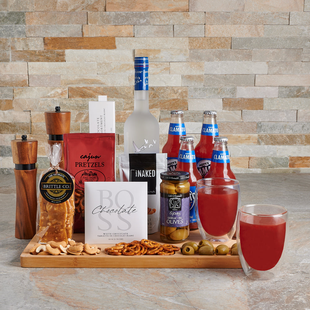 Happy Hour Liquor Gift Basket