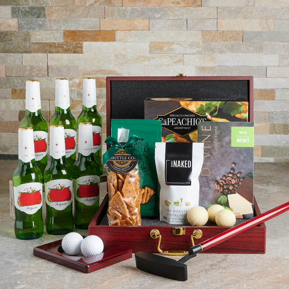 Chocolate, gourmet gift set, gourmet, beer gift set, Beer, golf, beer set delivery, delivery beer set, golf gift set canada, canada golf gift set, toronto