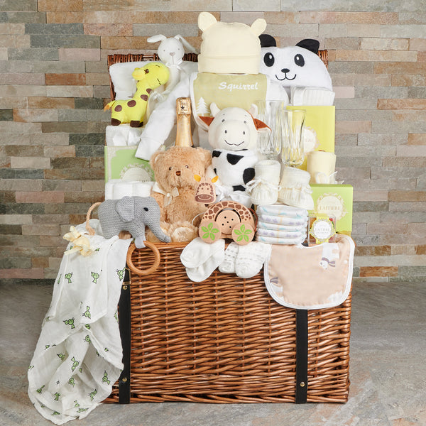 Generous Baby Celebration Gift Basket baby gift baskets Canada