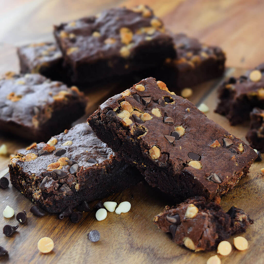 Triple Chocolate Brownies