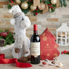 christmas,  Chocolate,  wine gift,  wine,  Set 23973-2021, wine gift delivery, delivery wine gift, christmas gift canada, canada christmas gift, toronto
