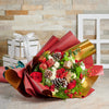 flowers,  floral arrangement,  Set 24000-2021,  holiday,  Floral Gift,  christmas,  centrepiece, holiday bouquet delivery, delivery holiday bouquet, christmas flowers canada, canada christmas flowers, toronto