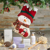 Luxury Spa Snowman Stocking Set, Christmas Spa Gift Baskets, Christmas Chocolate Gift Baskets, Christmas Stocking Gift Baskets, Soap, Hand cream, Chocolates, Spa, Xmas Gift Baskets, Canada Delivery