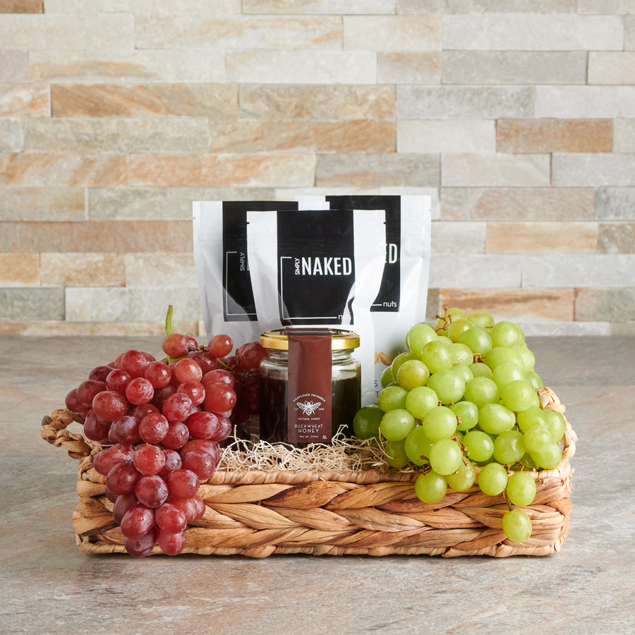 honey, nuts, Fruits Gift Basket, Fruit, fruit gift basket delivery, delivery fruit gift basket, nuts basket canada, canada nuts basket, toronto