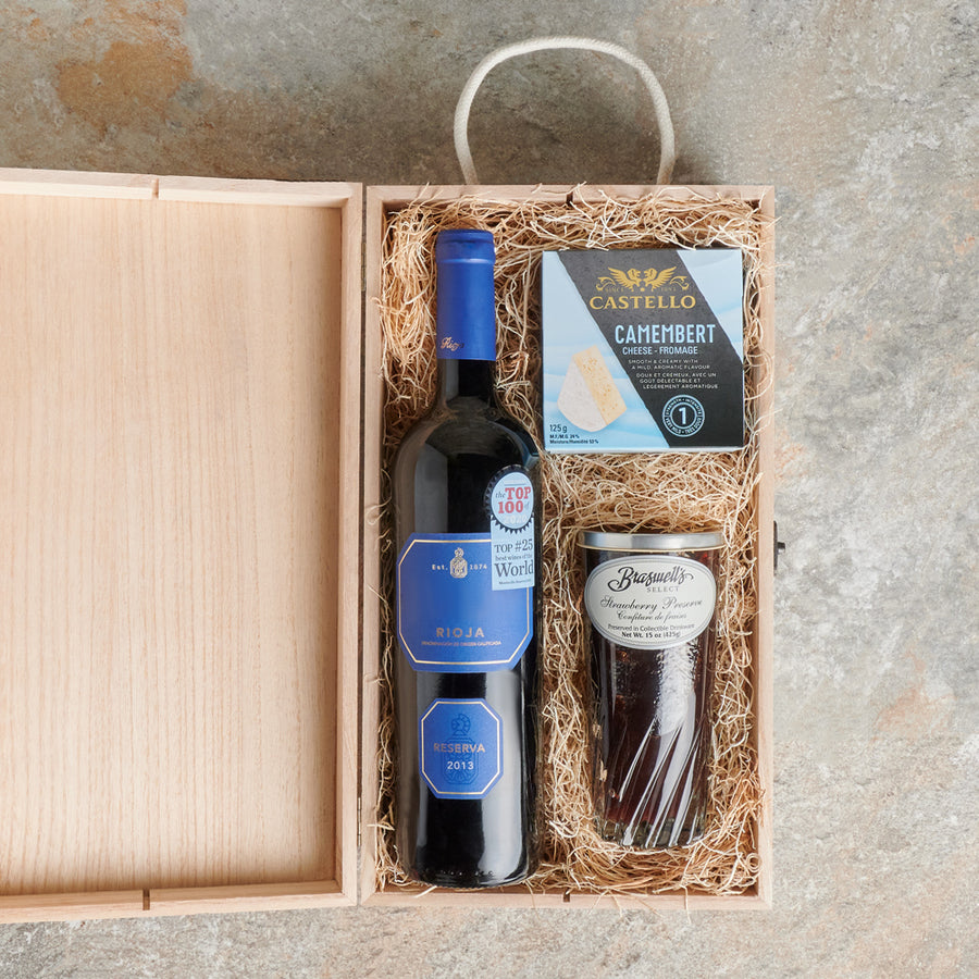 Barkmere Wine Crate, Wine Gift Baskets, Gourmet Gift Baskets, Canada Delivery