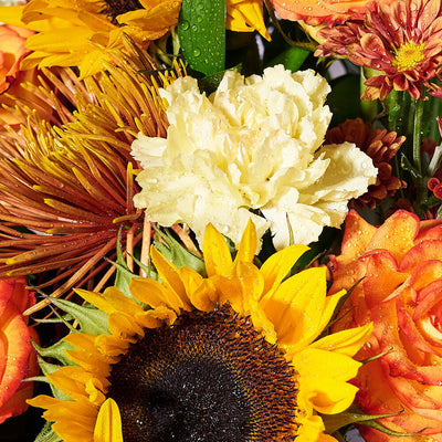 Arrangement of Fall Flowers