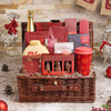 Bountiful Holiday Champagne Gift Basket, christmas gift, christmas, holiday gift, holiday, gourmet gift, gourmet, chocolate gift, chocolate, champagne gift, champagne