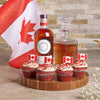 Canada Day Decanter Gift, liquor gift, liquor, canada day gift, canada day, cake gift, cake, gourmet gift, gourmet