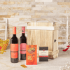 Chinese New Year Celebration Wine Set, wine gift, wine, chinese new year gift, chinese new year, lunar new year gift, lunar new year, chocolate gift, chocolate, Canada delivery