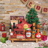 Christmas Comforts Wine Gift Set, wine gift, wine, christmas gift, christmas, holiday gift, holiday, gourmet gift, gourmet