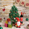 Christmas Tree & Wine Gift, wine gift, wine, gourmet gift, gourmet, christmas gift, christmas, holiday gift, holiday