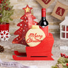 Holiday Cheer Wine Gift Sleigh, wine gift, wine, gourmet gift, gourmet, christmas gift, christmas, holiday gift, holiday
