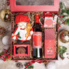 Holiday Wine & Cookie Gift Box, christmas gift, christmas, holiday gift, holiday, gourmet gift, gourmet, wine gift, wine