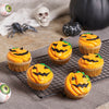 Jack-O-Lantern Cupcakes For Sharing, cupcake gift, cupcake, cake gift, cake, gourmet gift,  gourmet, halloween gift, halloween
