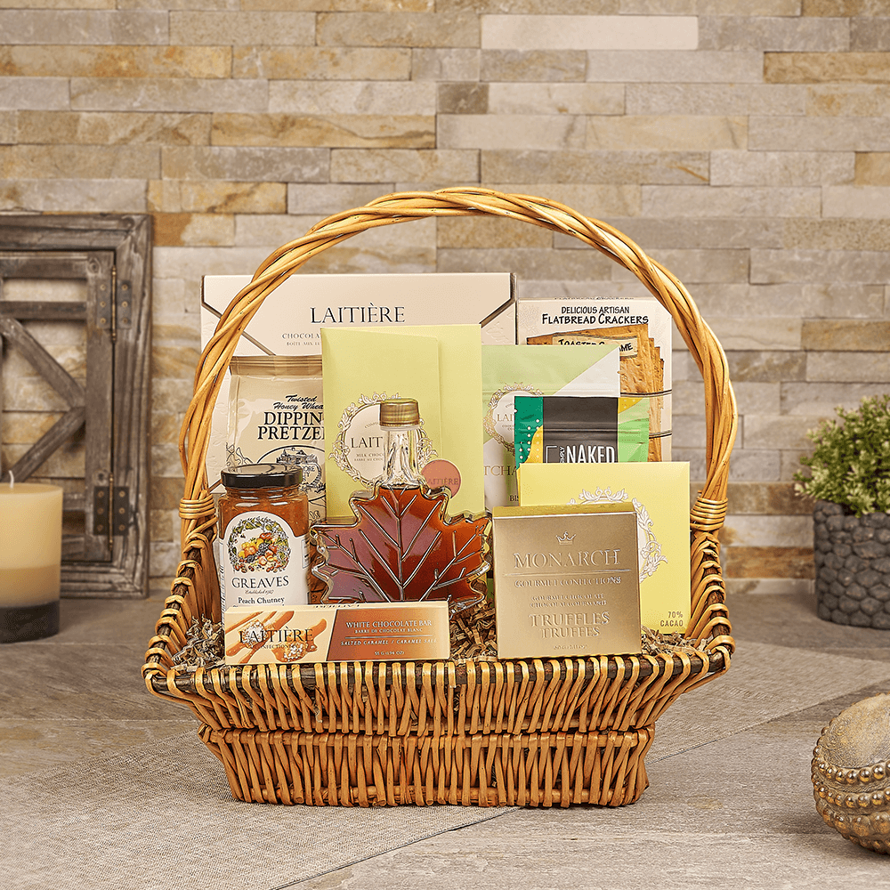 Lovely Halal Snack Basket, halal gift, halal, chocolate gift, chocolate, gourmet gift, gourmet