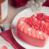 Lovely Heart Cake Tin, cake gift, cake, gourmet gift, gourmet, valentines day gift, valentines day, heart cake gift, heart cake
