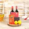 Lucky Wine Duo Gift, wine gift, wine, chinese new year gift, chinese new year, lunar new year gift, lunar new year, Canada delivery