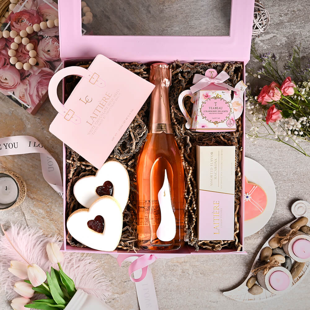 Mother’s Day Dazzling Gift Box, champagne gift, champagne, sparkling wine gift, sparkling wine, gourmet gift, gourmet, mothers day gift, mothers day