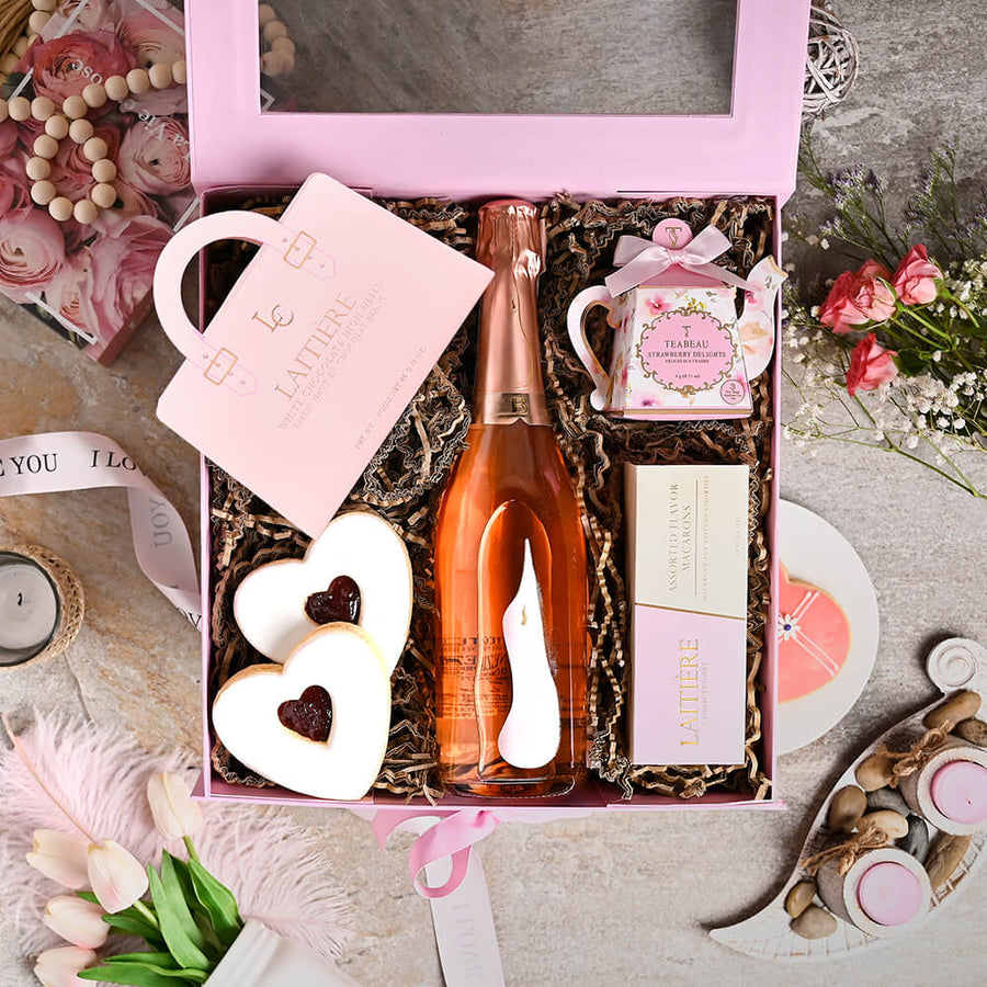Mother’s Day Dazzling Gift Box, champagne gift, champagne, sparkling wine gift, sparkling wine, gourmet gift, gourmet, mothers day gift, mothers day