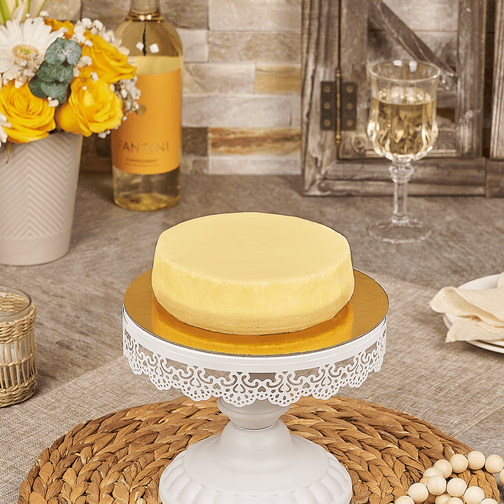 New York Style Plain Cheesecake, cake gift, cake, cheesecake gift, cheesecake, dessert gift, dessert
