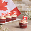 Rich Canada Day Cupcakes, canada day gifts, canada day, gourmet gift, gourmet, cake gift, cake