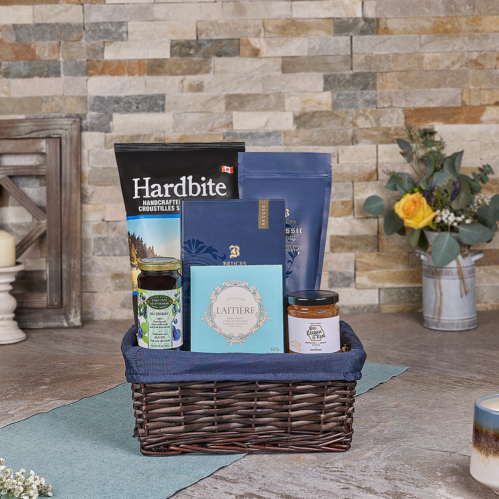 Simple Kosher Snacking Basket