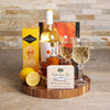 Smoked Salmon, Citrus & Wine Gift Set, wine gift, wine, gourmet gift, gourmet, seafood gift, seafood