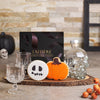 Spooky Skull Spirits & Dessert Gift, liquor gift, liquor, cookie gift, cookie, crystal head vodka gift, crystal head vodka, halloween gift, halloween