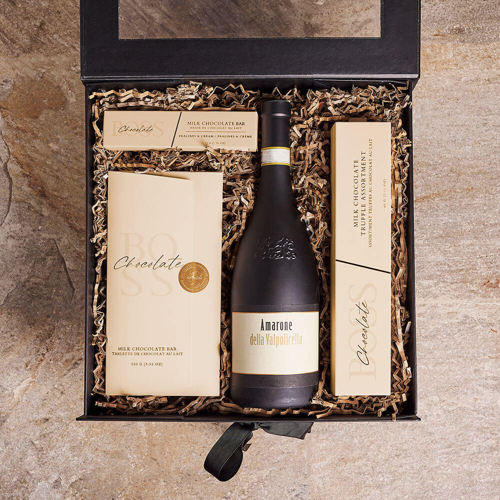 The Wine &amp; Specialty Chocolate Pairing Gift Set, wine gift, wine, gourmet gift, gourmet, chocolate gift, chocolate