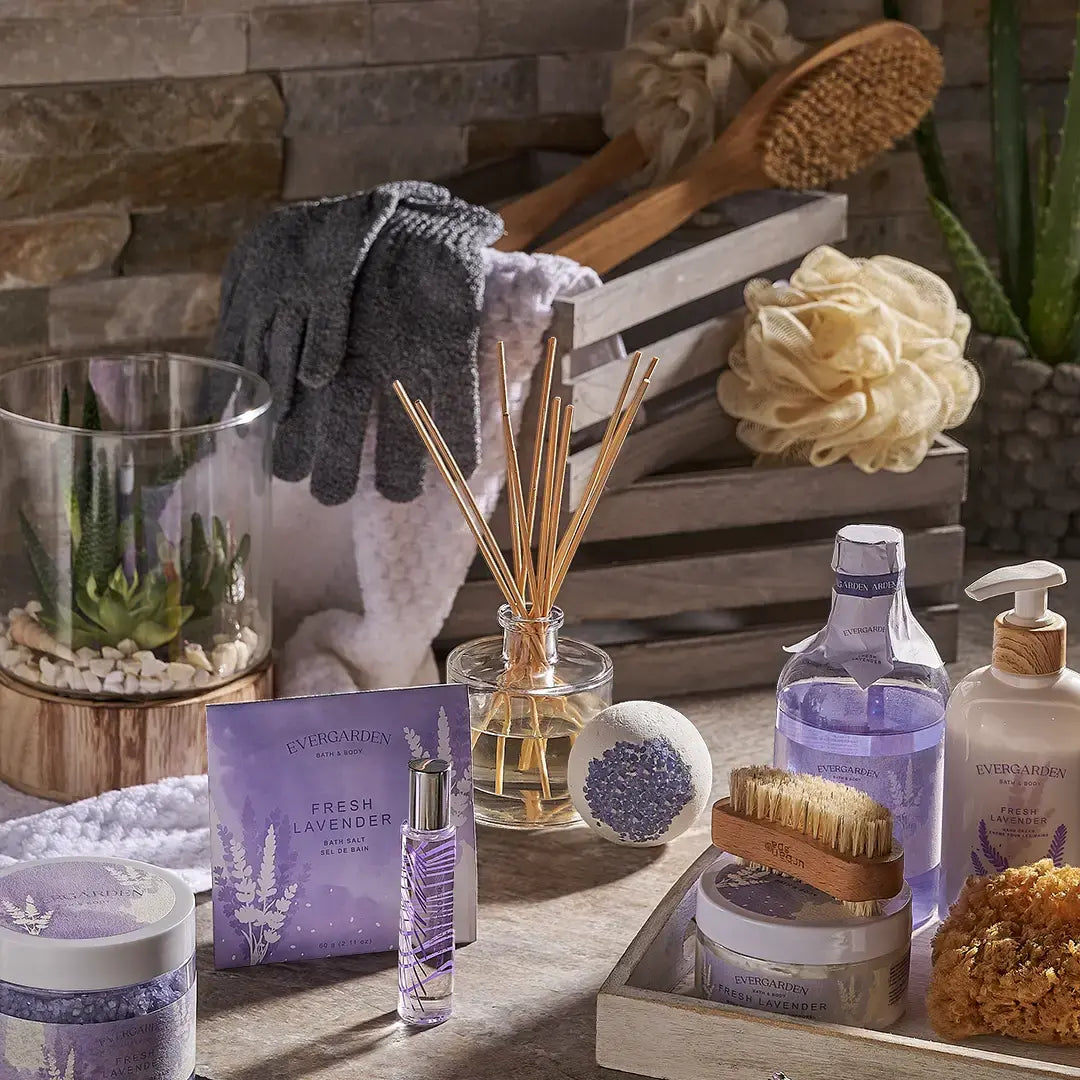 Thank you gift basket with gourmet treats