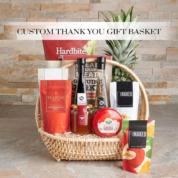 Custom Thank You Gift Baskets